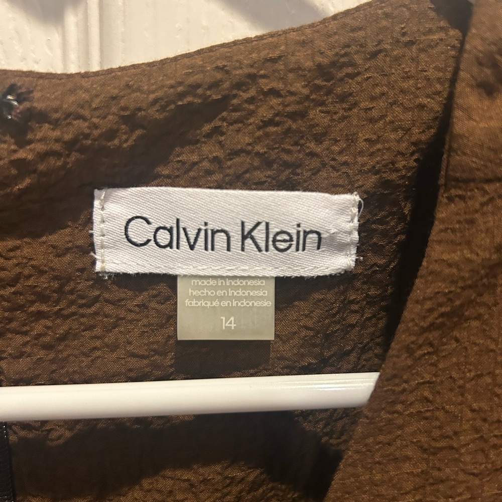 Calvin Klein Brown Jumpsuit - Picture 2 of 5